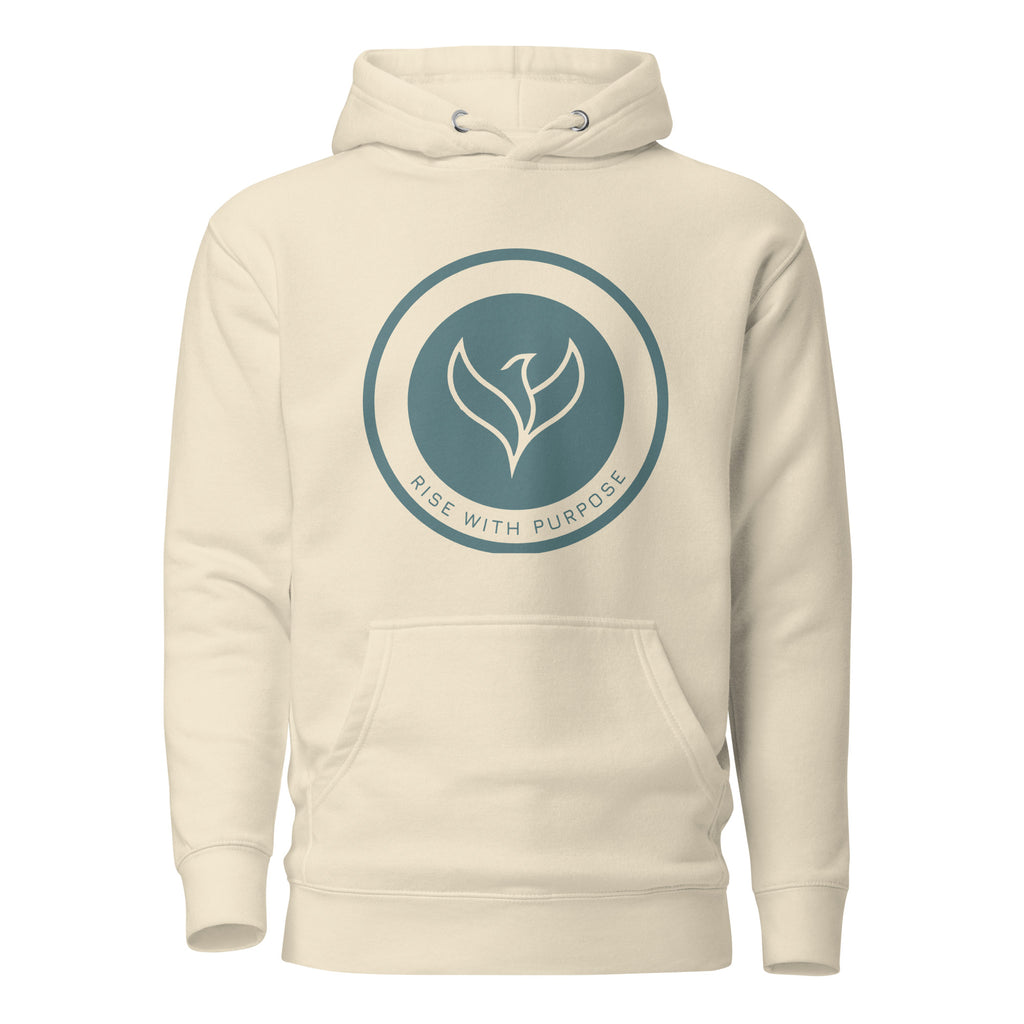 Rise With Purpose unisex hoodie — left view