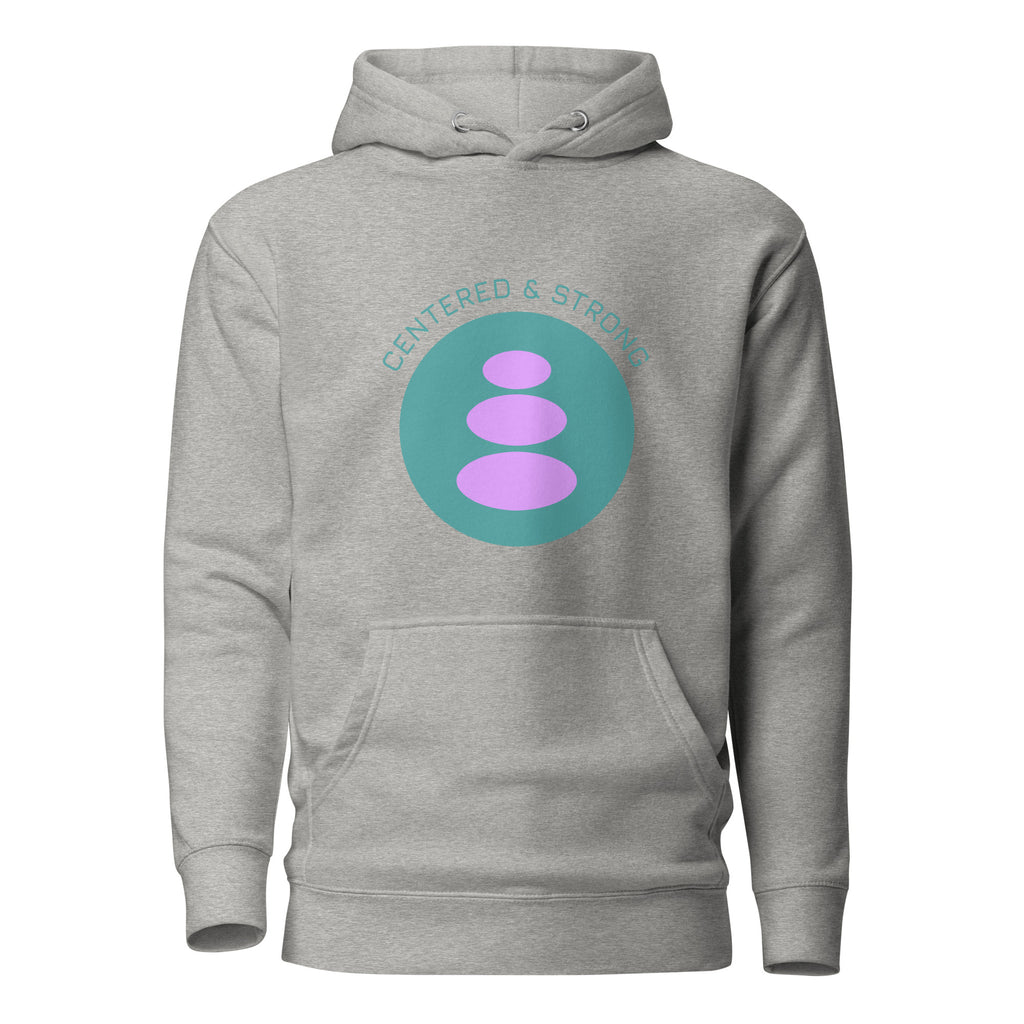 Centered & Strong unisex hoodie — right view