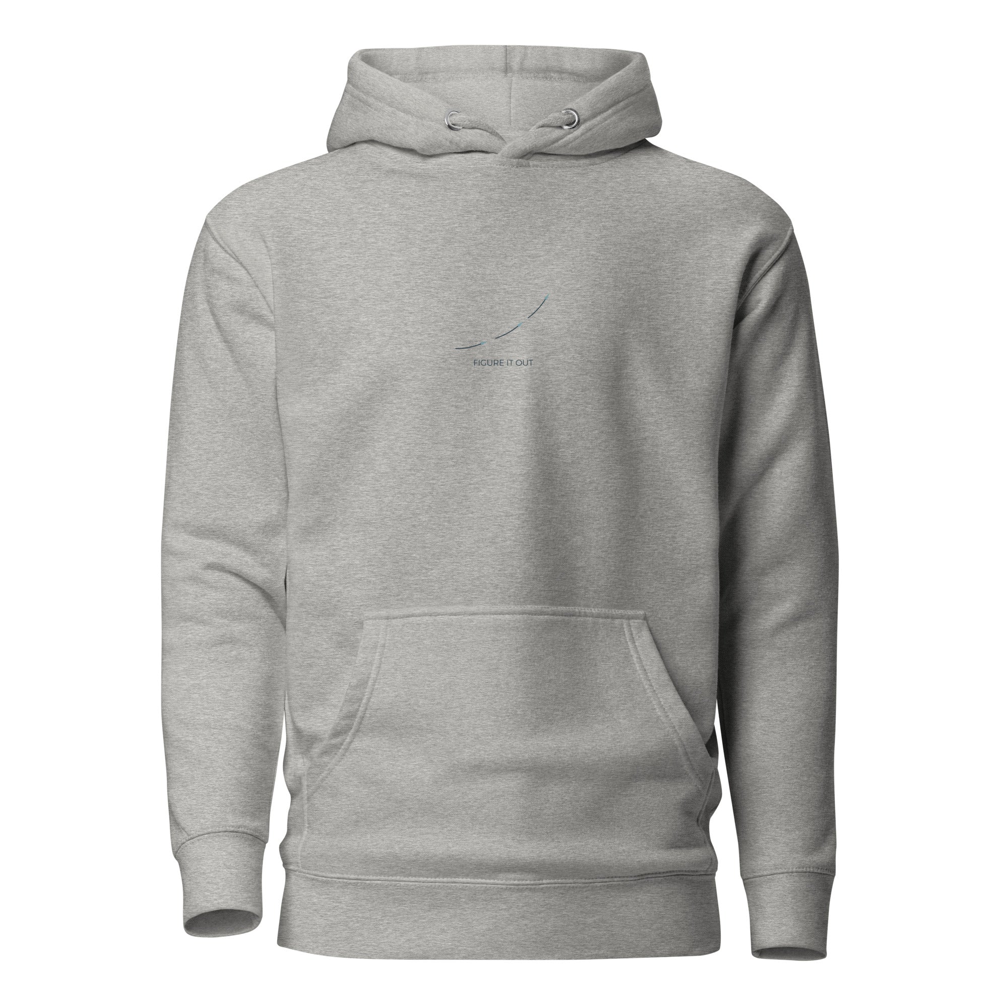 Figure It Out unisex hoodie SeasideInk — right view