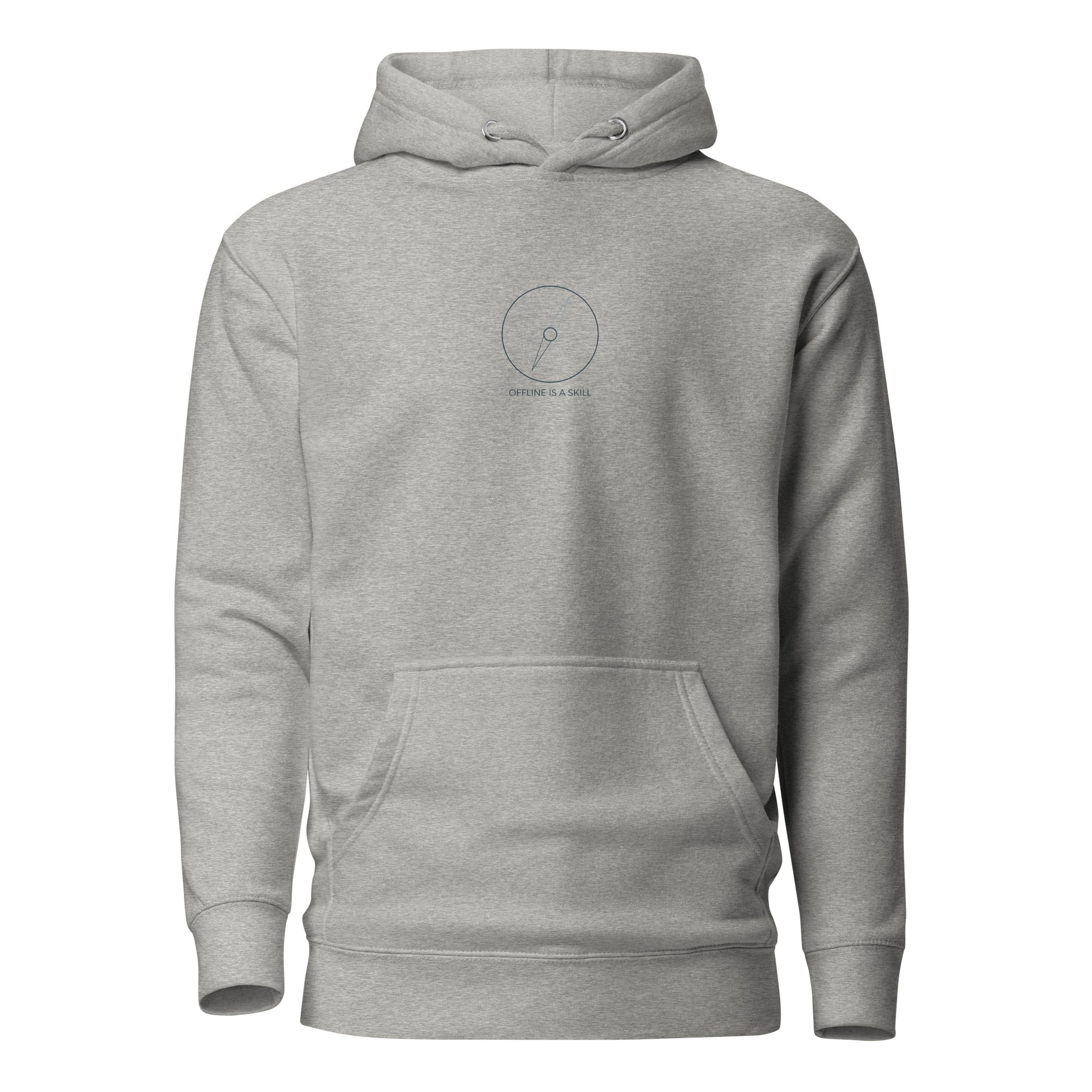 Offline Is a Skill unisex hoodie — right view