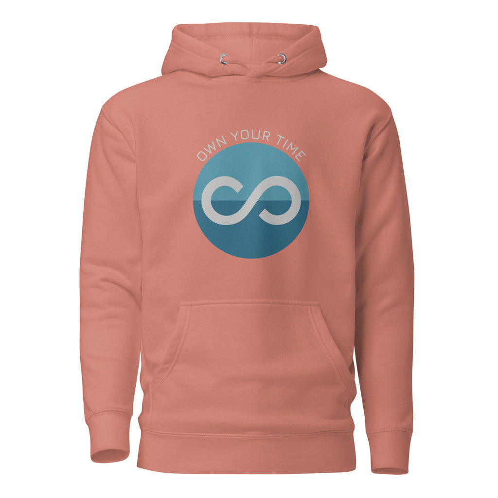 Own Your Time unisex hoodie — lifestyle view