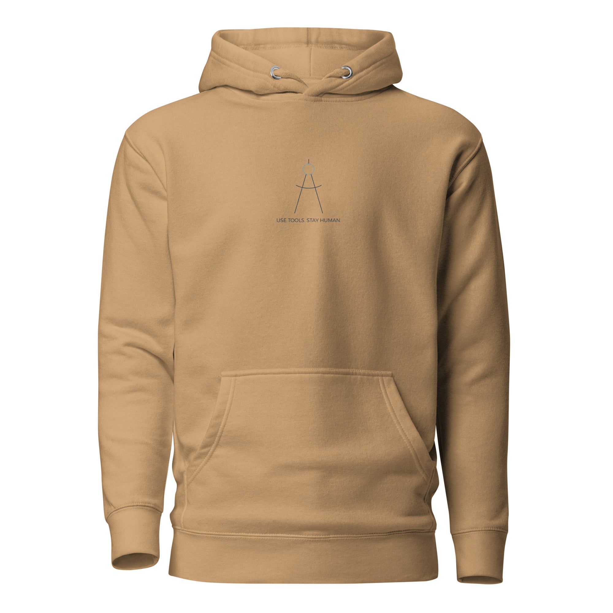 Stay Human Hoodie | Use Tools, Stay Human | SeasideInk