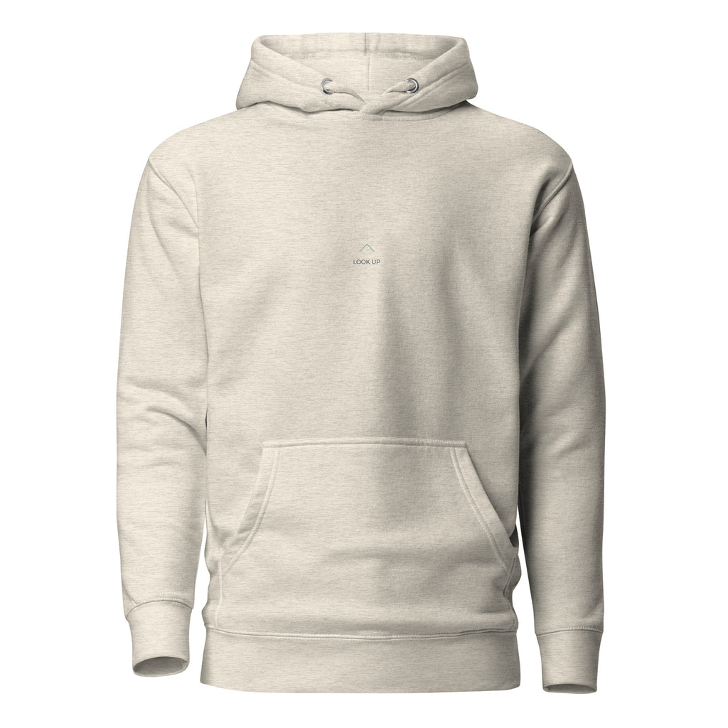 Look Up unisex hoodie — front view