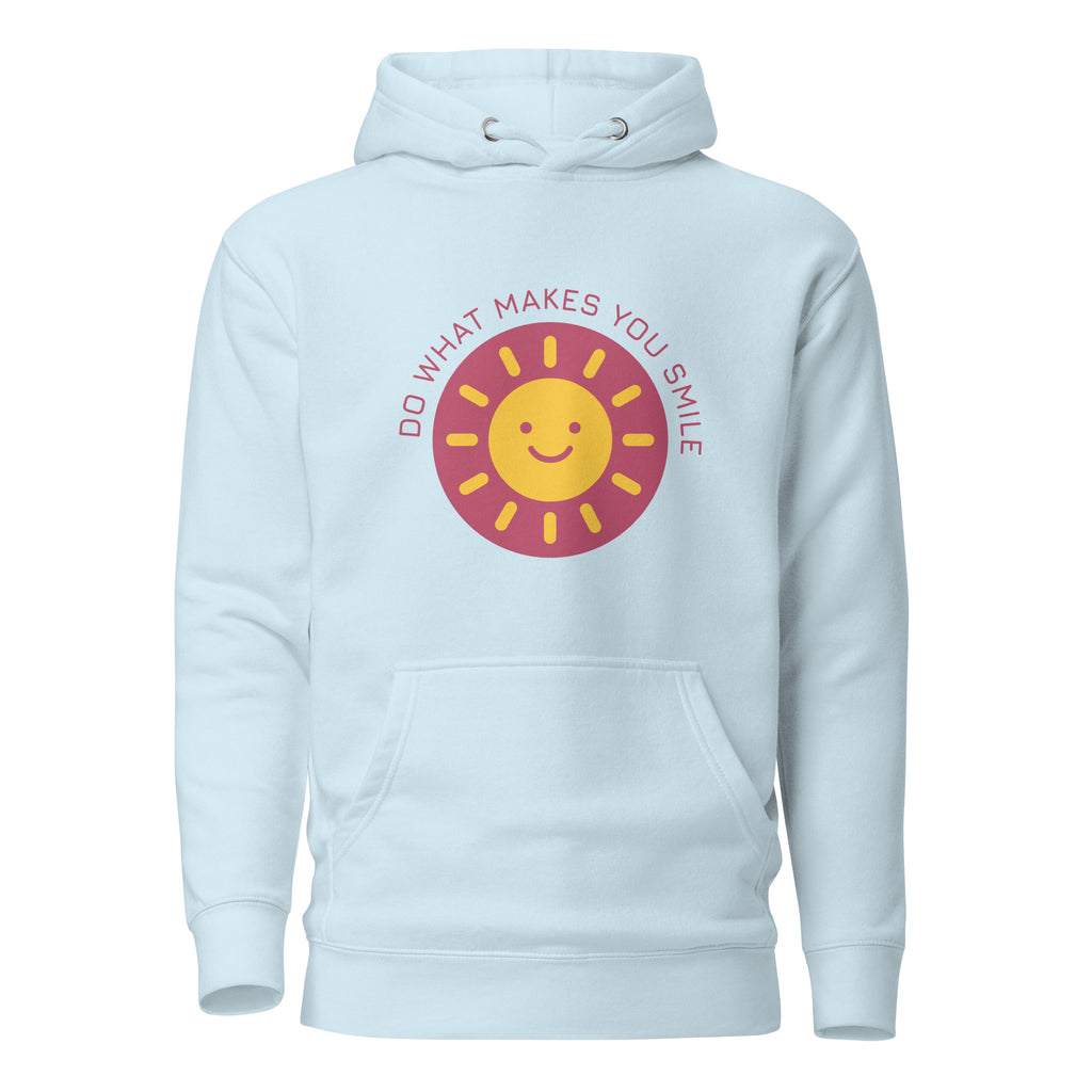 Do What Makes You Smile unisex hoodie — right view