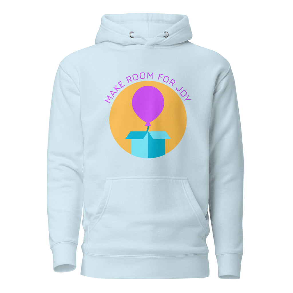Make Room for Joy unisex hoodie — color view