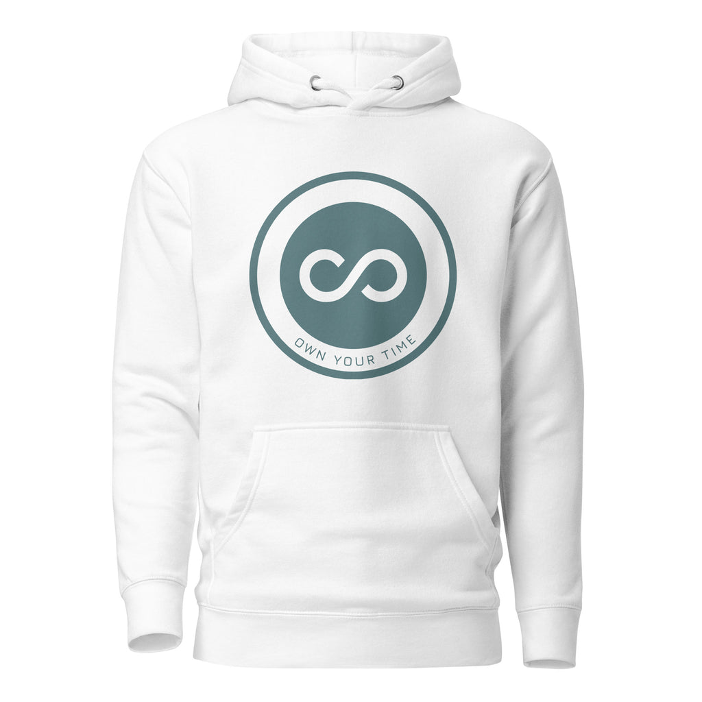 Own Your Time minimalist unisex hoodie — right view