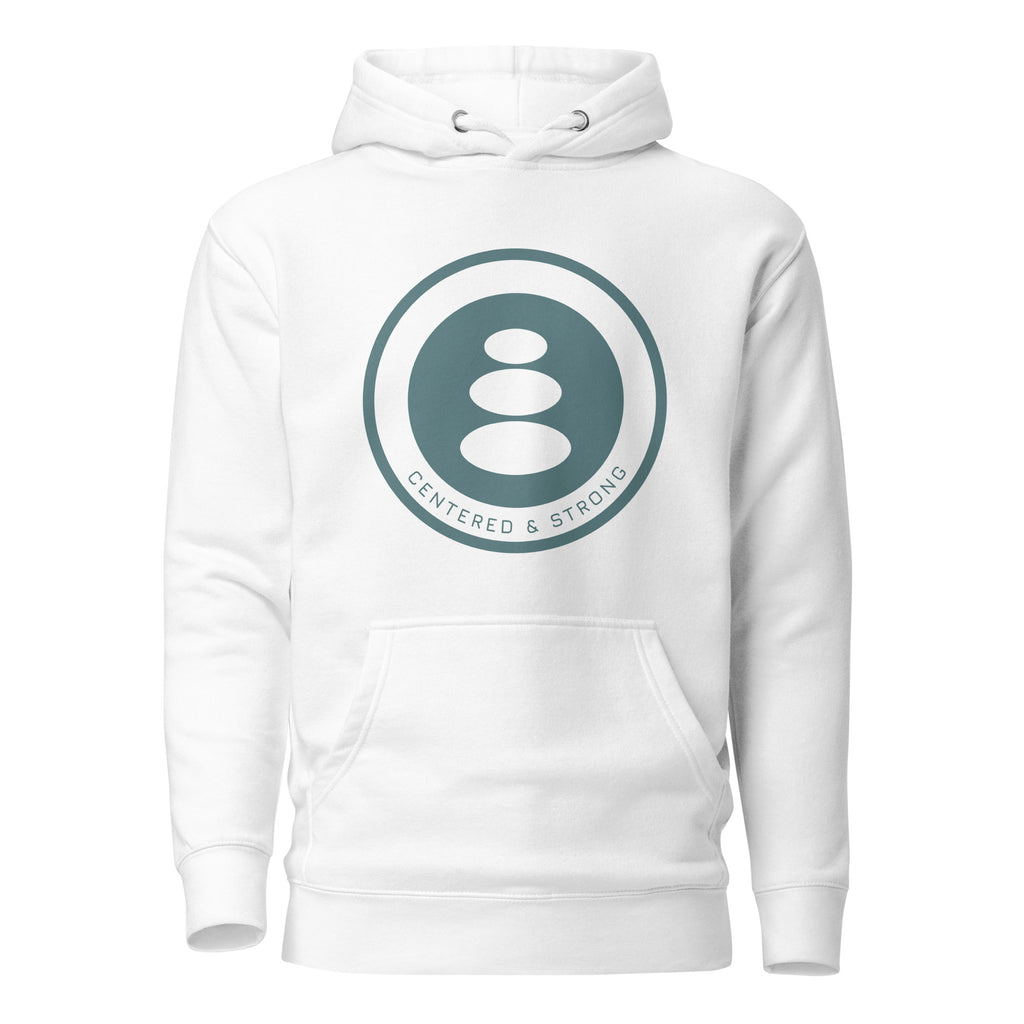 Centered & Strong unisex hoodie — right view