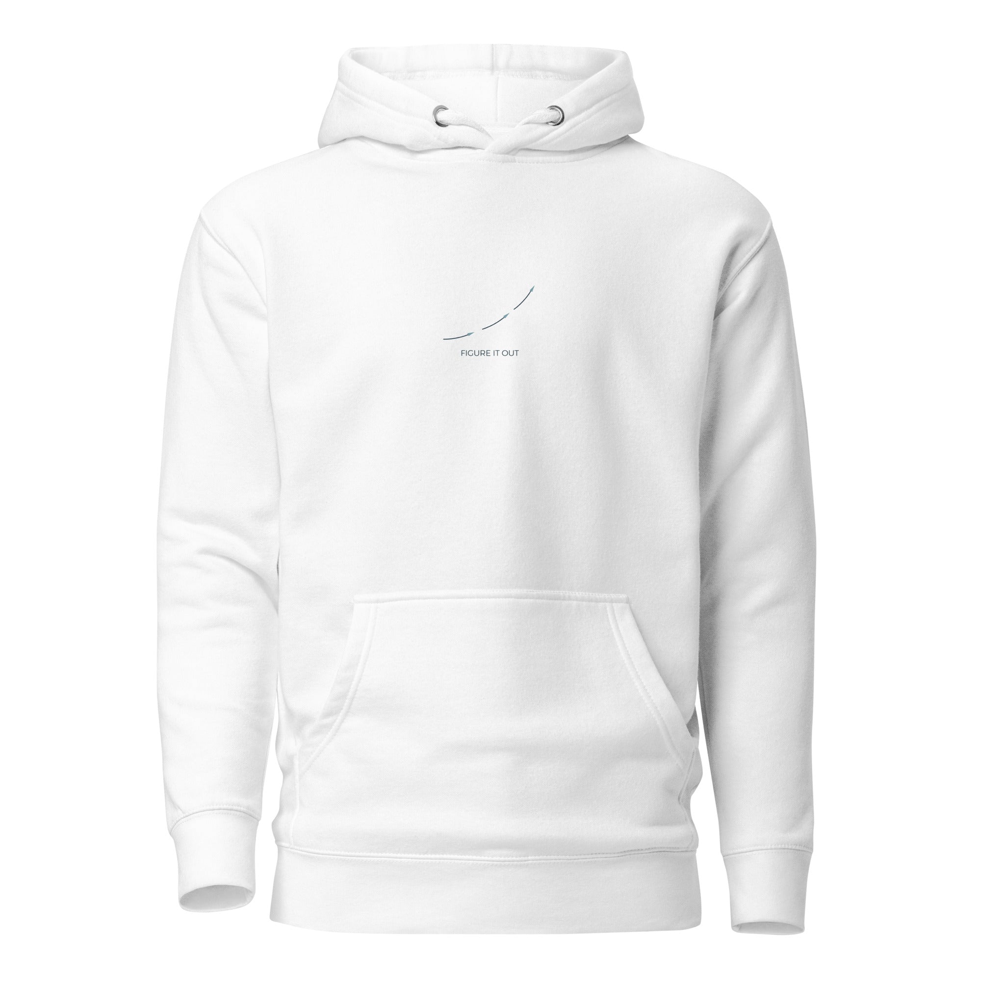 Figure It Out unisex hoodie SeasideInk — alternate view