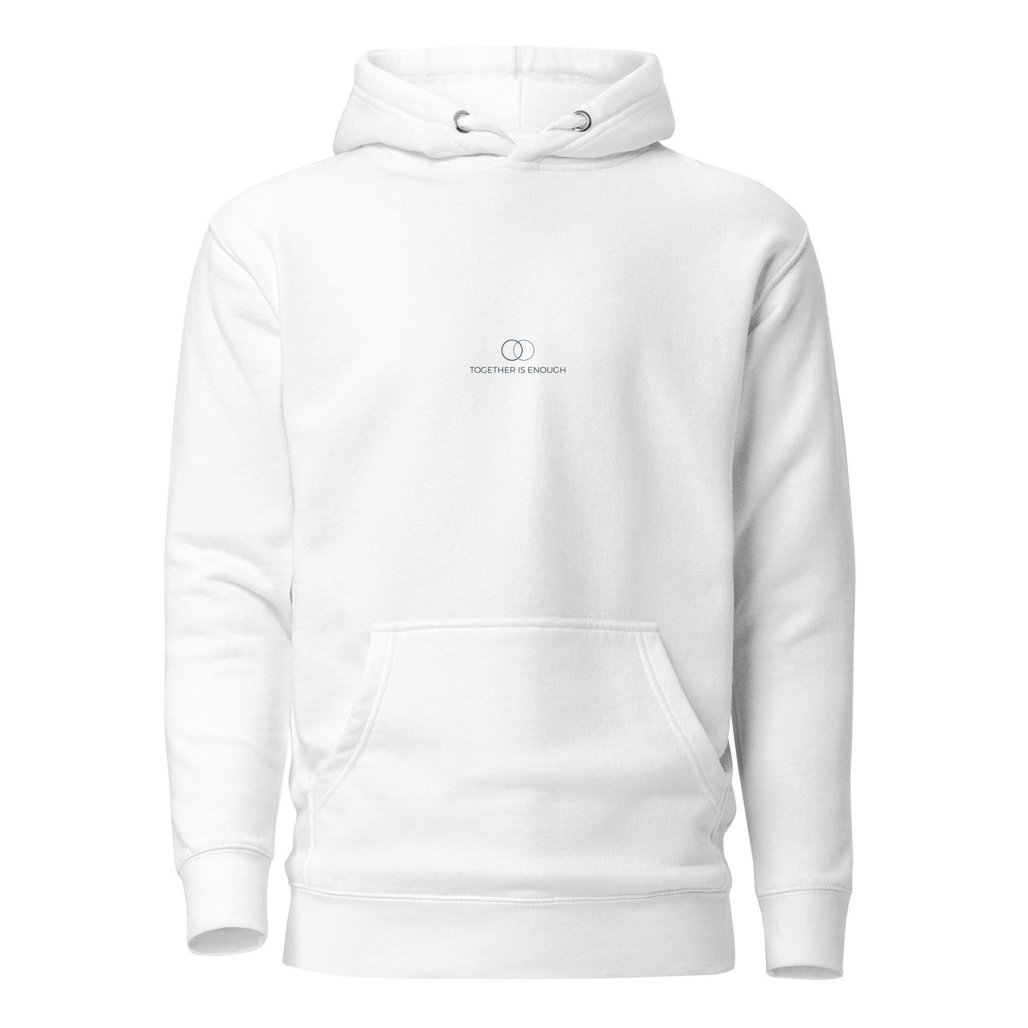 Together Is Enough unisex hoodie SeasideInk — left view